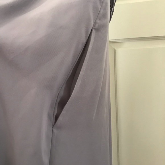 Grey full length formal gown - Picture 6 of 9